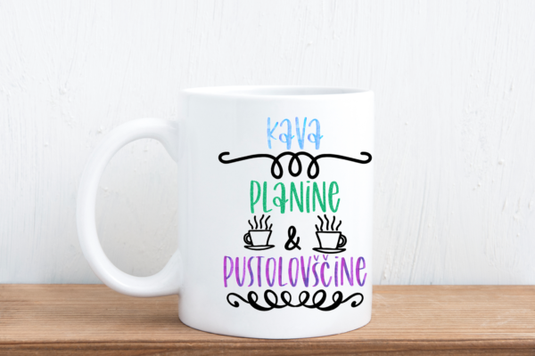 Skodelica Kava & planine & pustolovščine