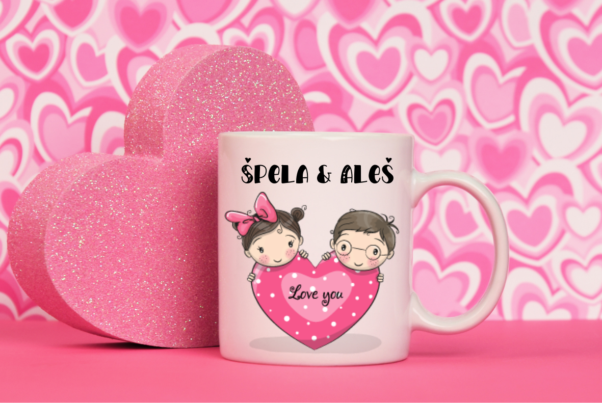 Personalizirane Valentinove skodelice