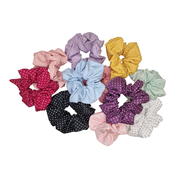 Scrunchie elastika Pikice